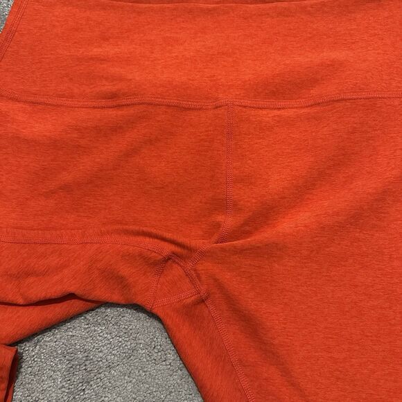 Beyond Yoga 3X Spacedye Caught In The Midi High Waisted Legging Orange Fall - Picture 2 of 10